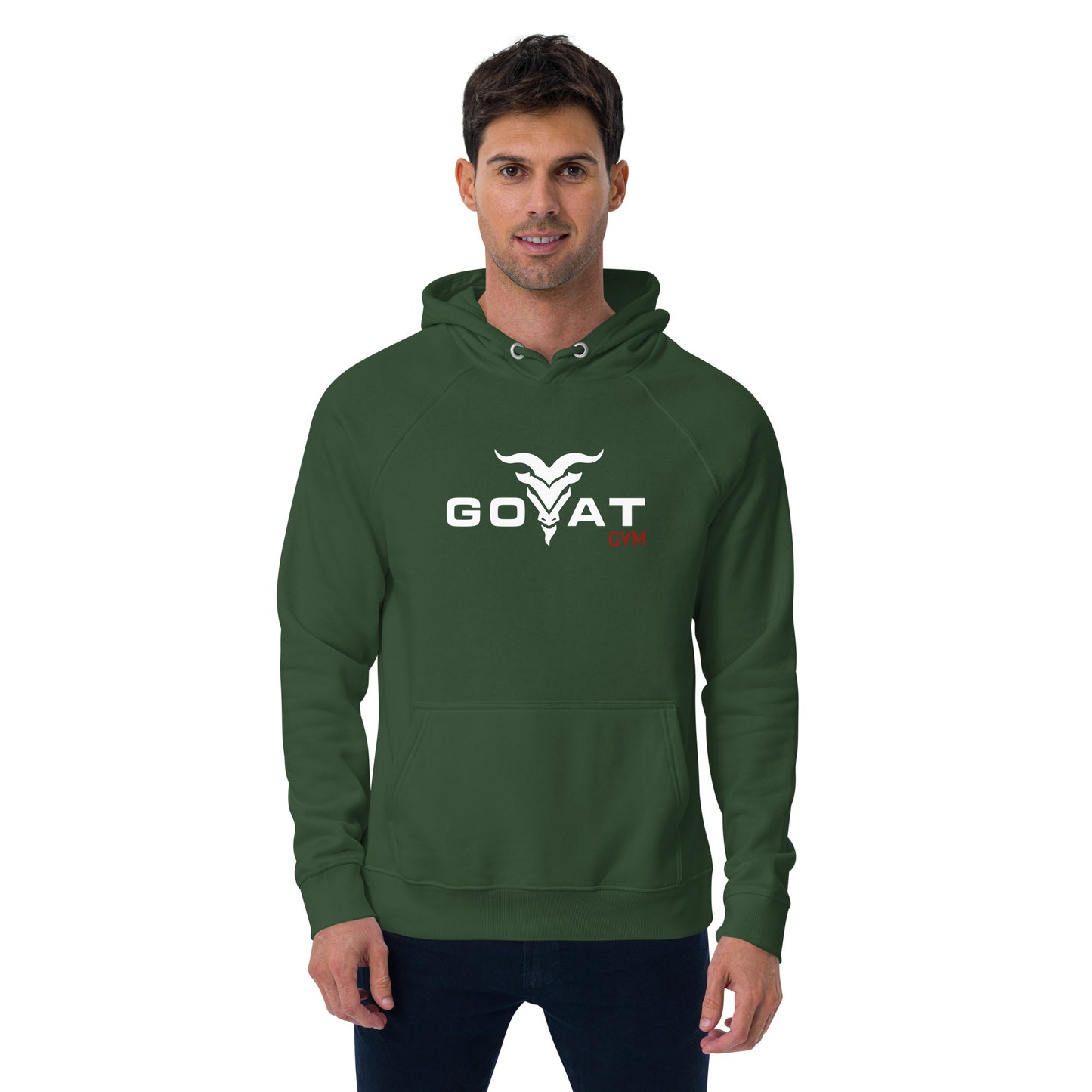 GOAT GYM eco raglan hoodie