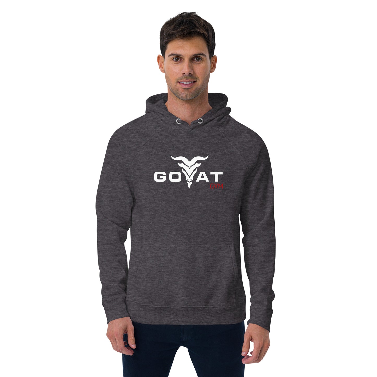 GOAT GYM eco raglan hoodie