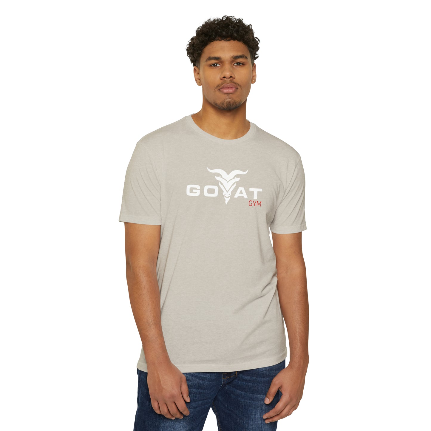 GOAT GYM Unisex CVC Jersey T-shirt