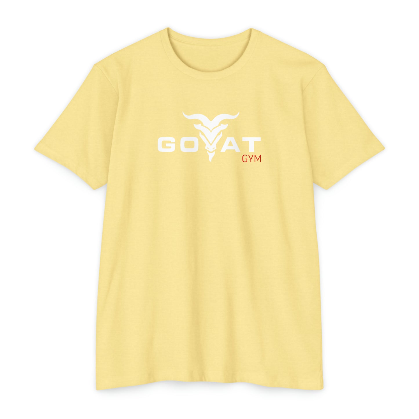 GOAT GYM Unisex CVC Jersey T-shirt