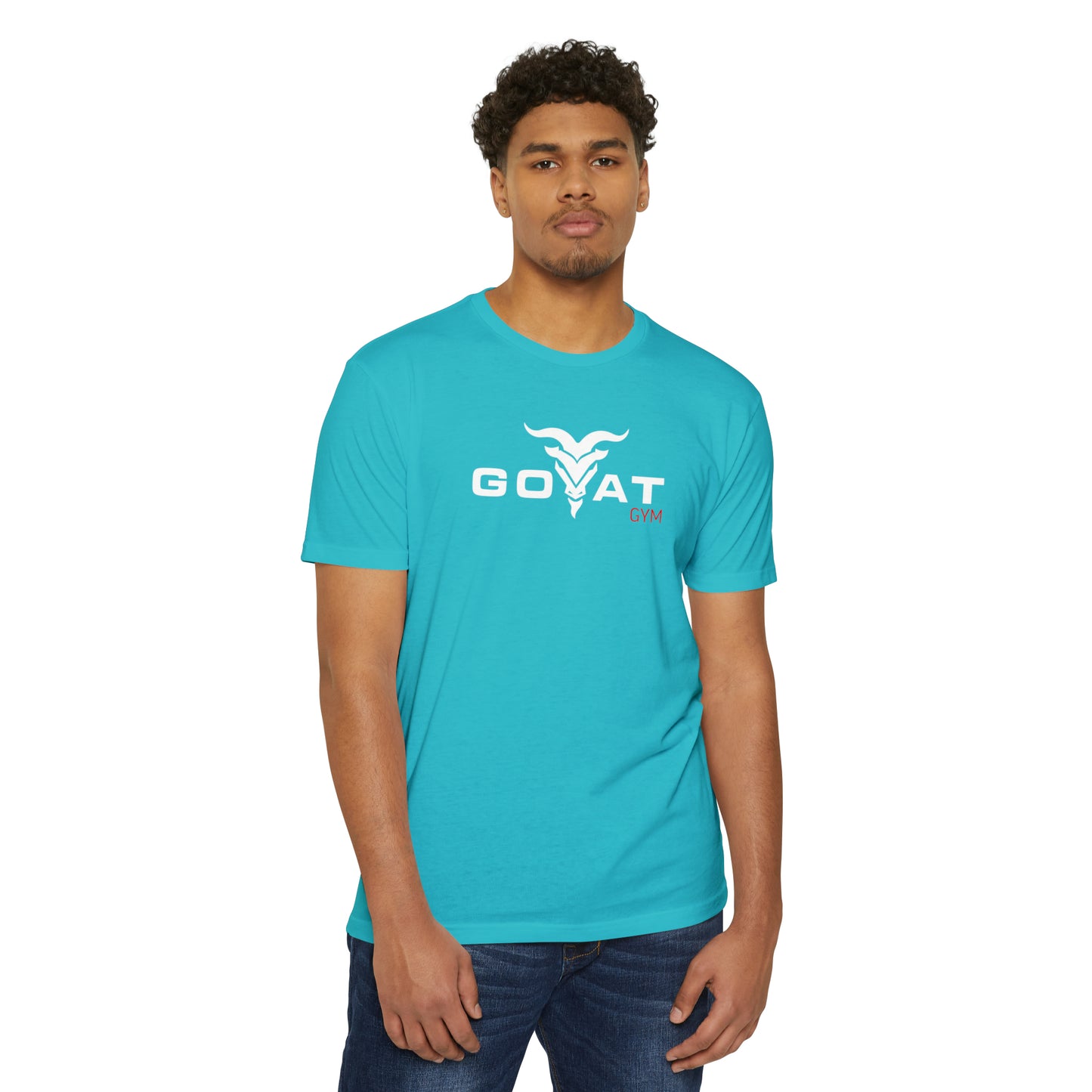 GOAT GYM Unisex CVC Jersey T-shirt