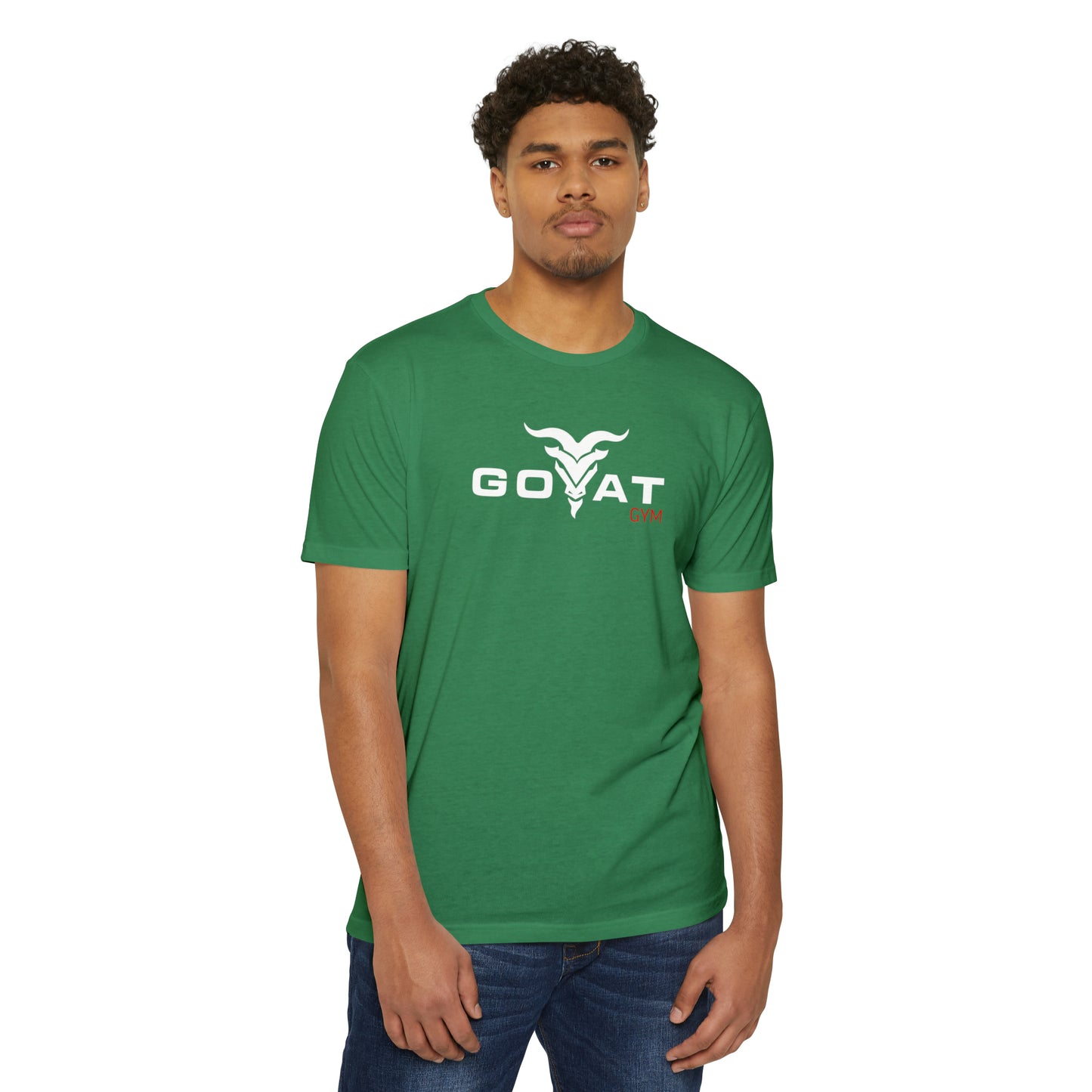 GOAT GYM Unisex CVC Jersey T-shirt