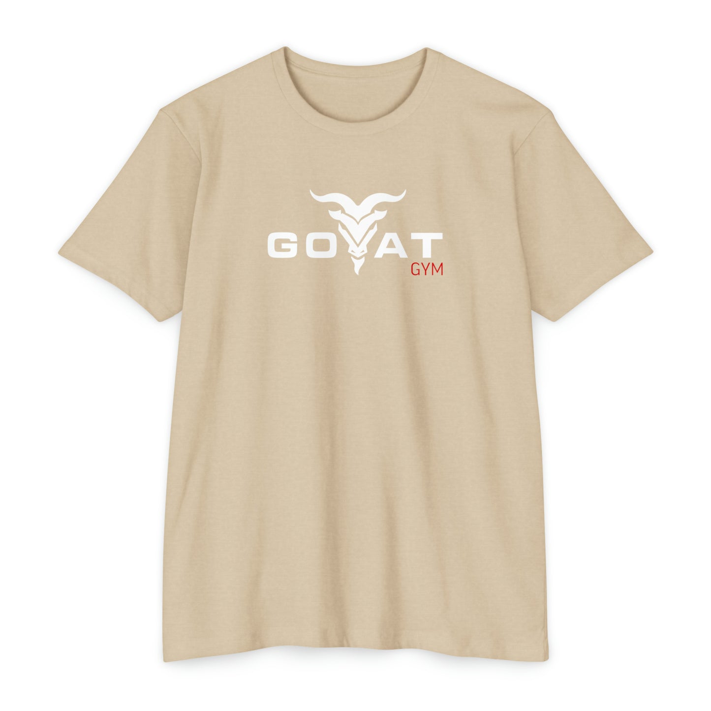 GOAT GYM Unisex CVC Jersey T-shirt