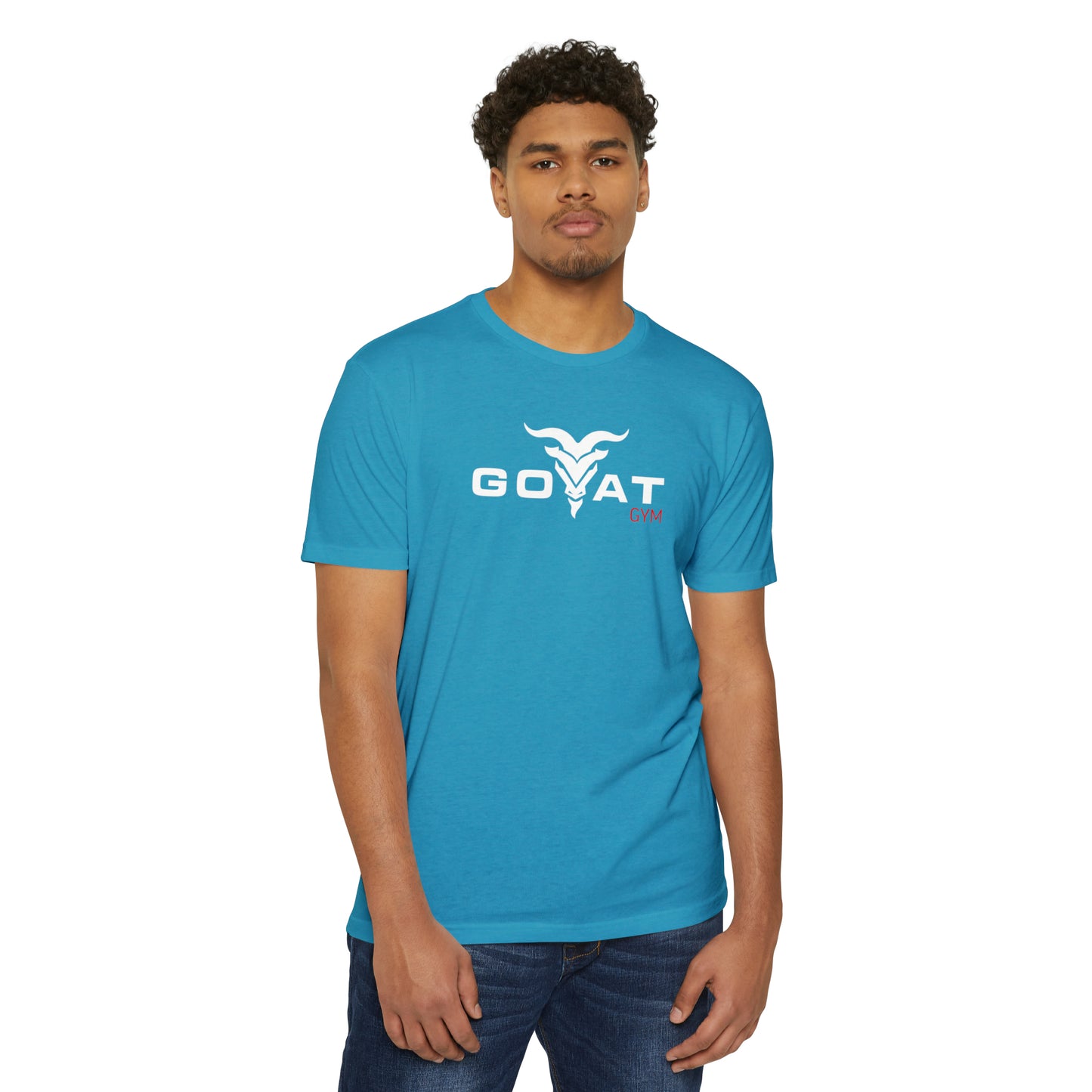 GOAT GYM Unisex CVC Jersey T-shirt