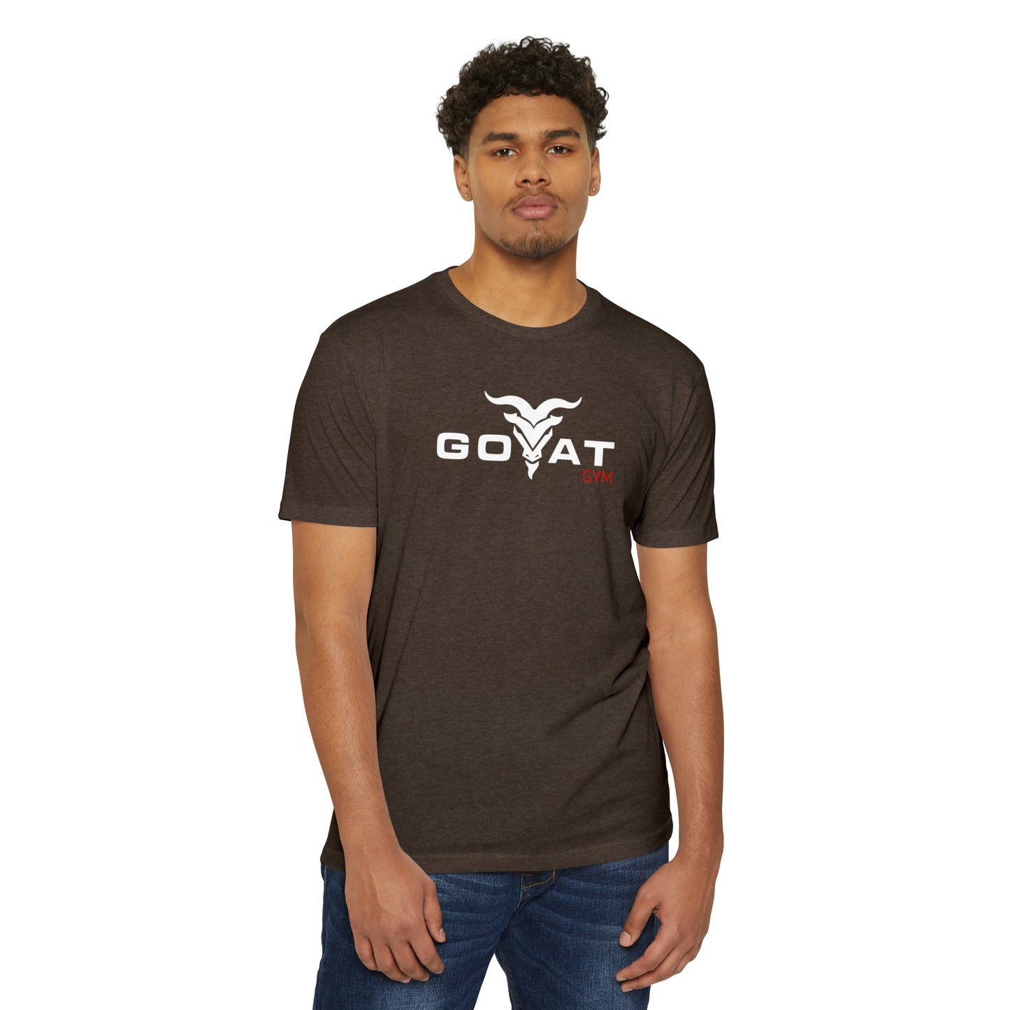 GOAT GYM Unisex CVC Jersey T-shirt