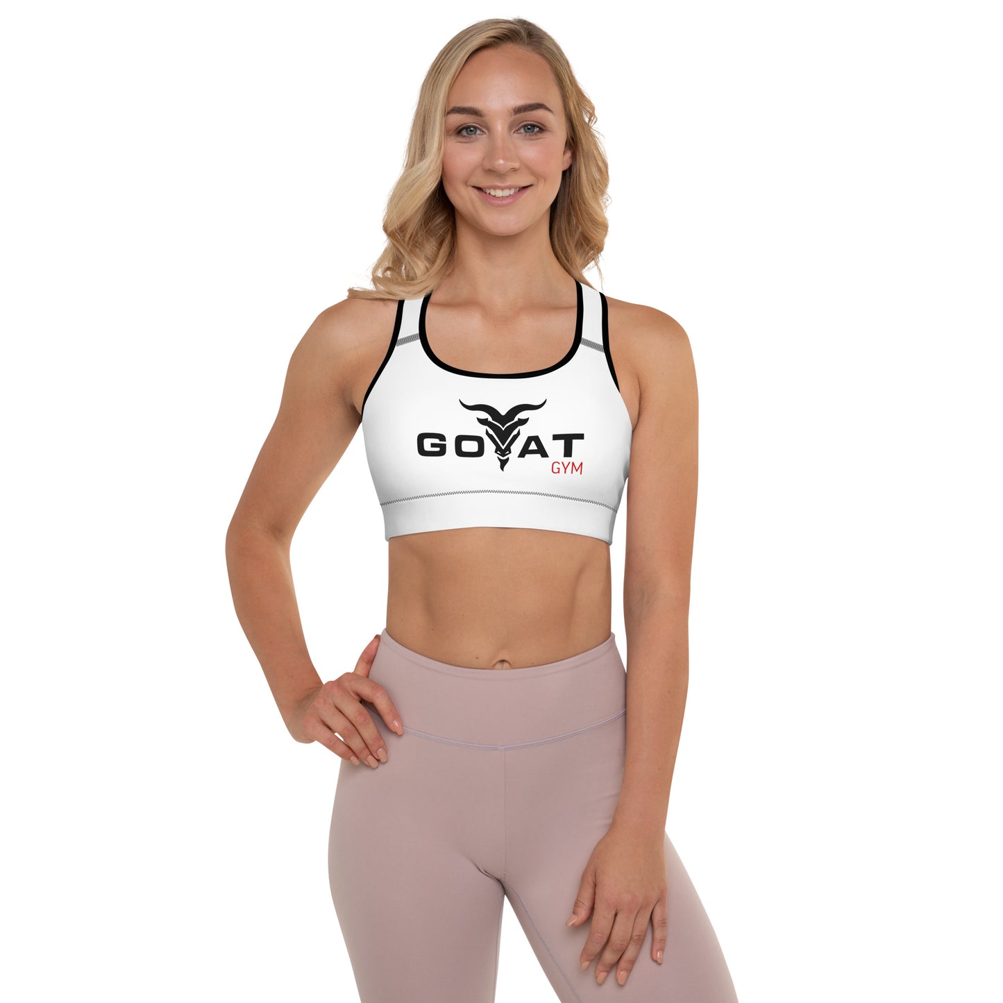 GOAT GYM Padded Sports Bra