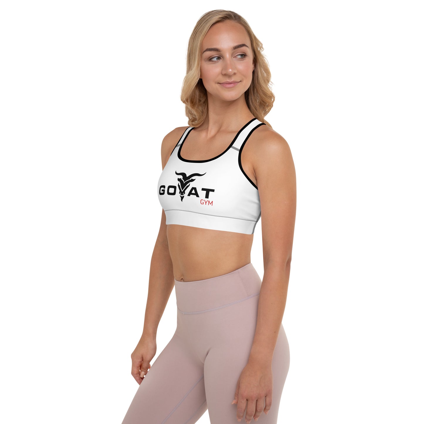 GOAT GYM Padded Sports Bra