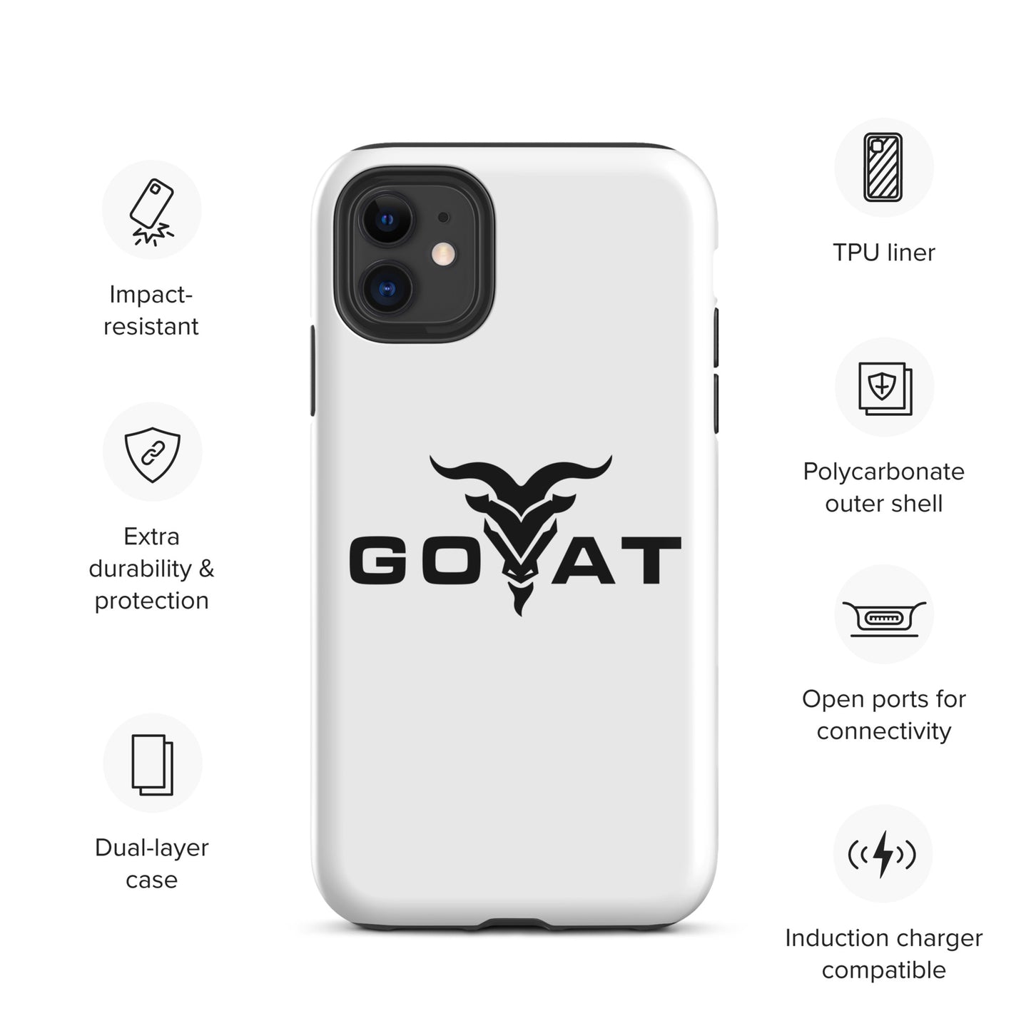 GOAT GYM Tough Case for iPhone®