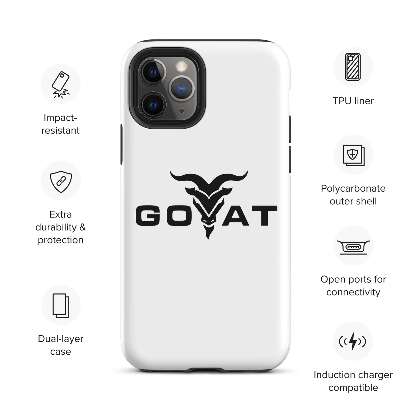 GOAT GYM Tough Case for iPhone®