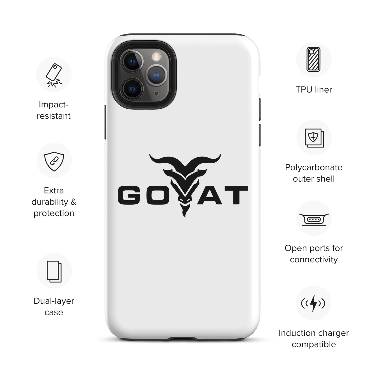 GOAT GYM Tough Case for iPhone®