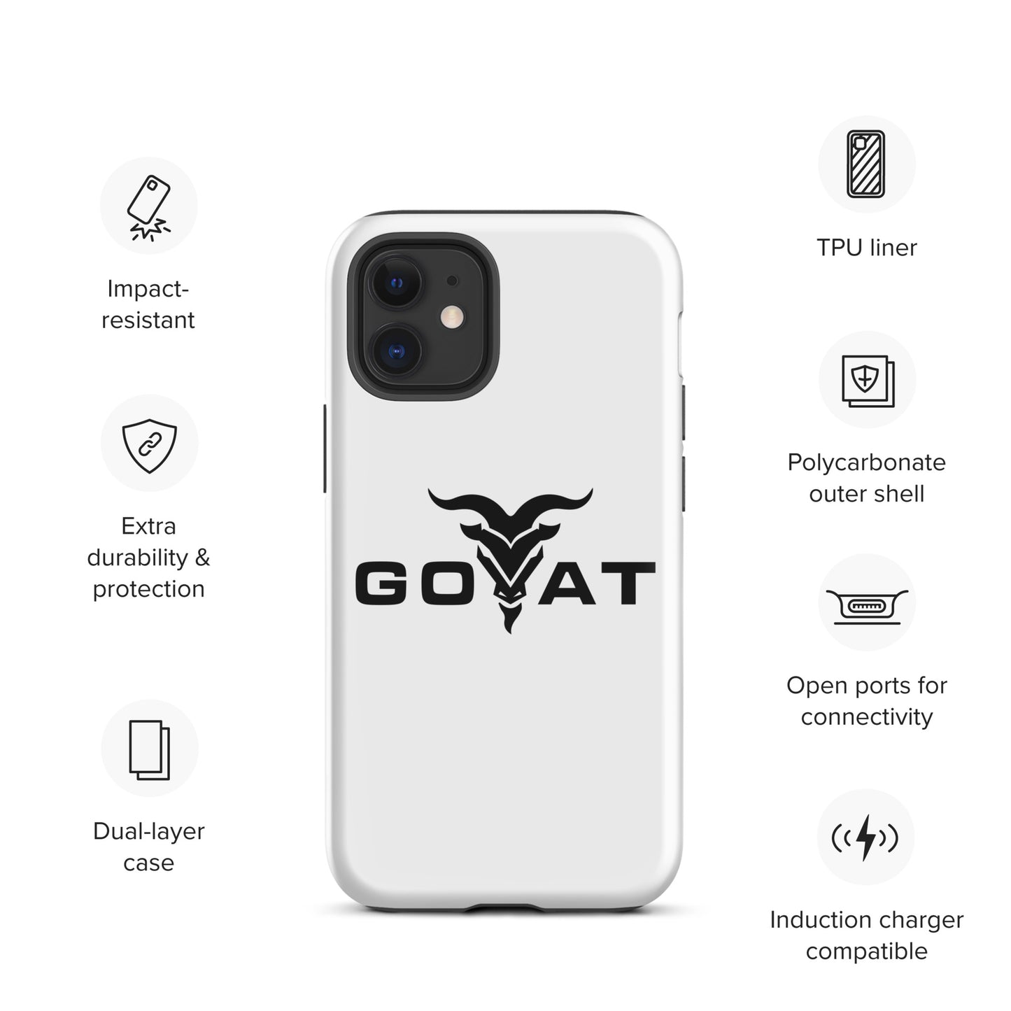 GOAT GYM Tough Case for iPhone®