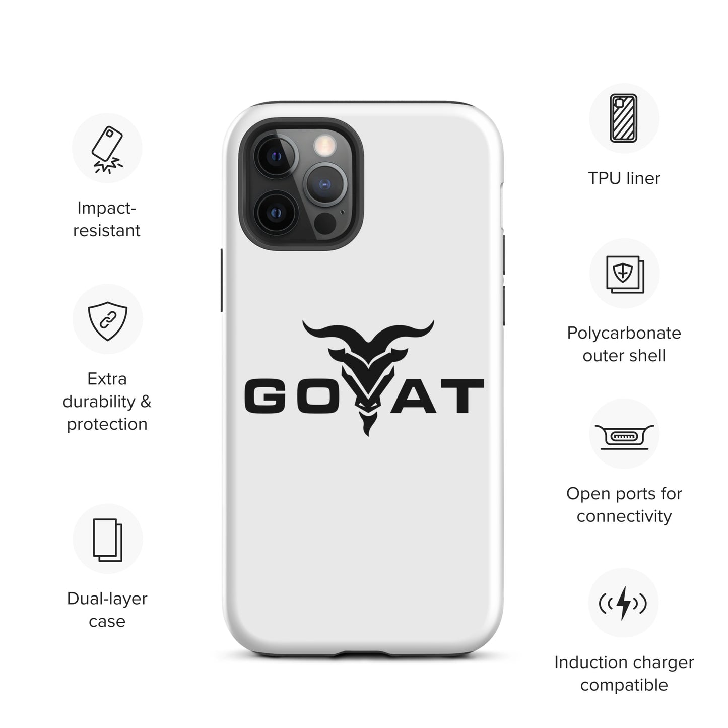 GOAT GYM Tough Case for iPhone®