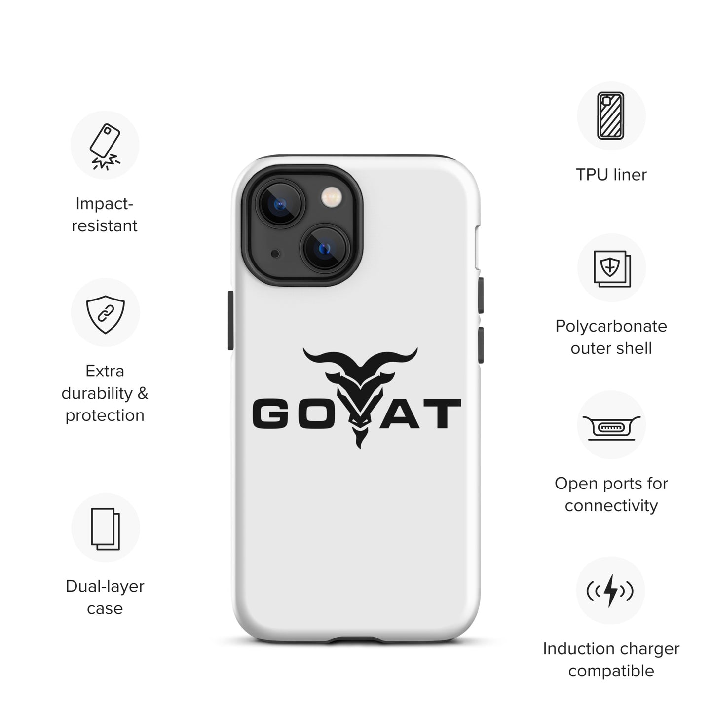 GOAT GYM Tough Case for iPhone®