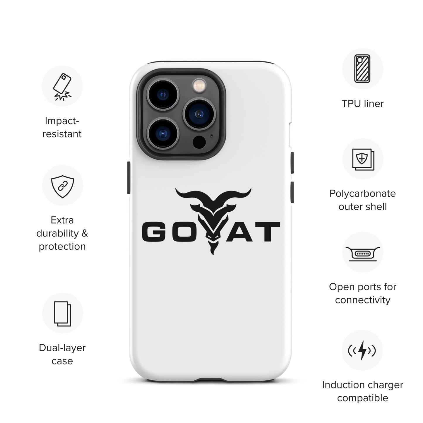 GOAT GYM Tough Case for iPhone®