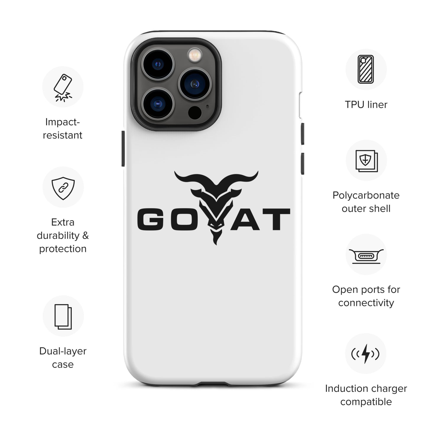 GOAT GYM Tough Case for iPhone®