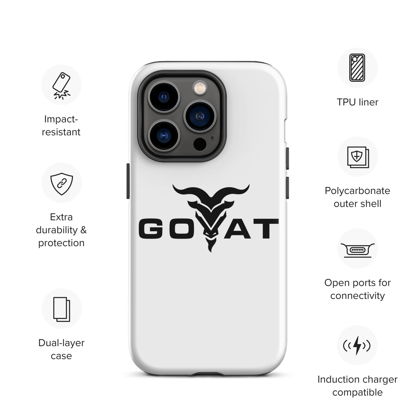 GOAT GYM Tough Case for iPhone®