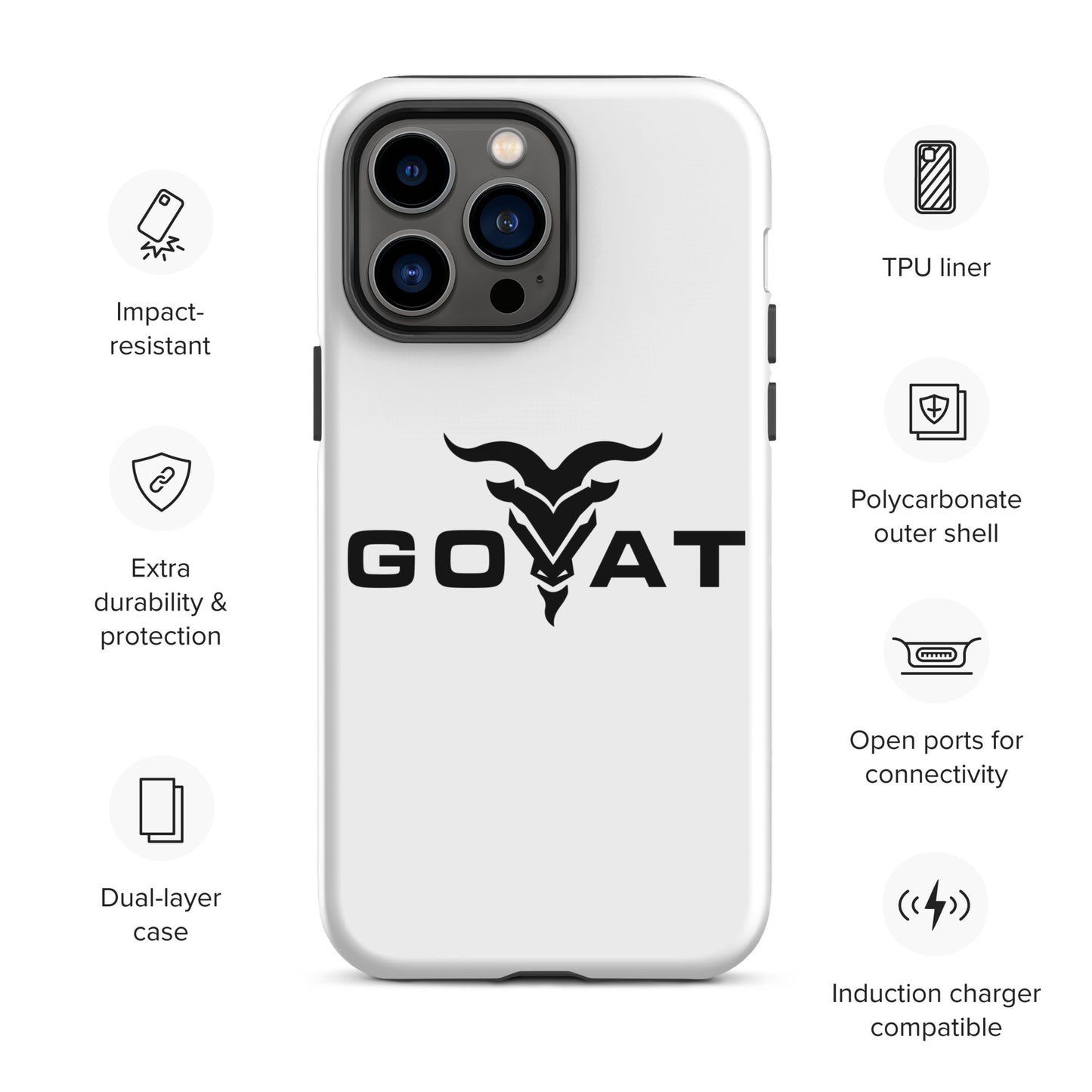 GOAT GYM Tough Case for iPhone®