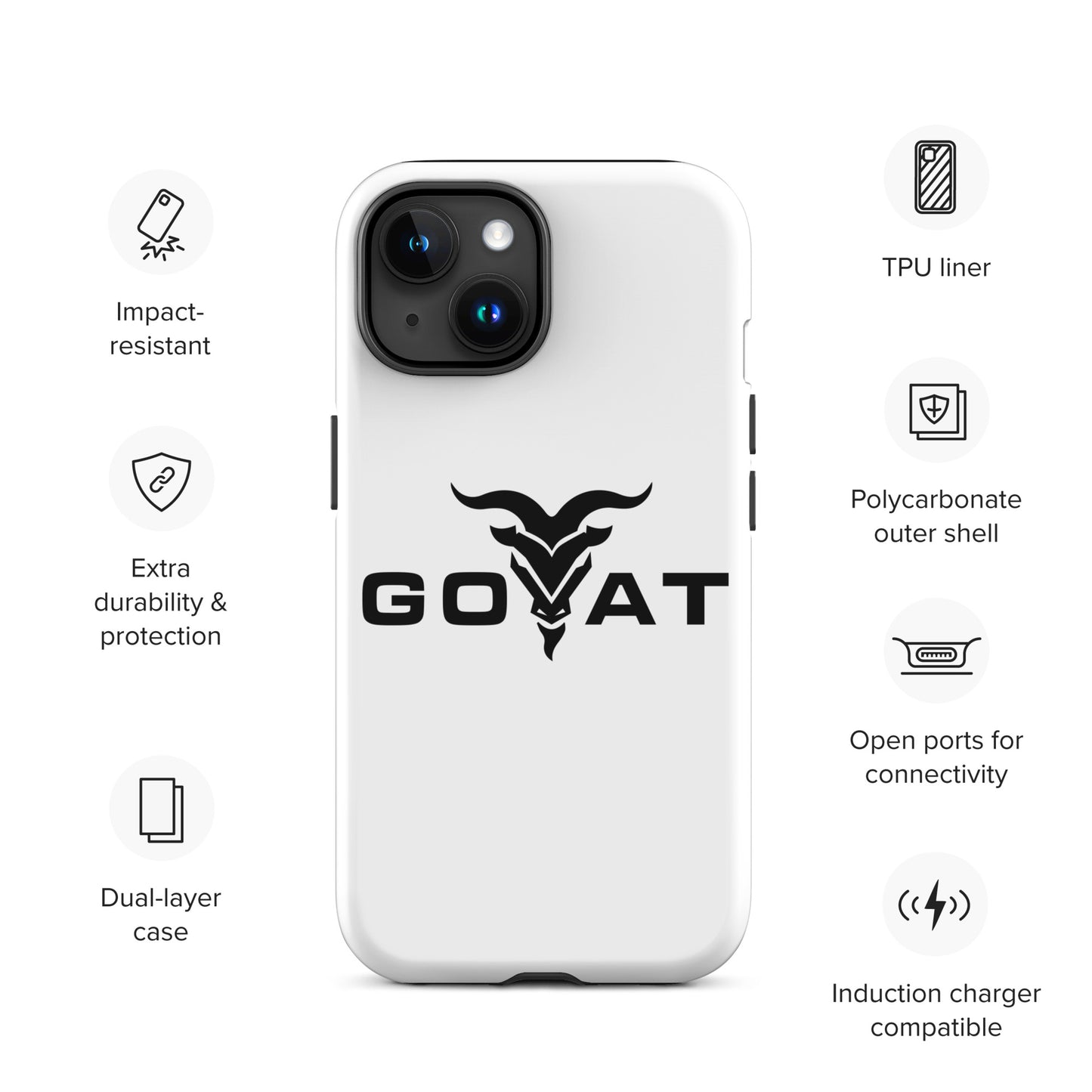 GOAT GYM Tough Case for iPhone®