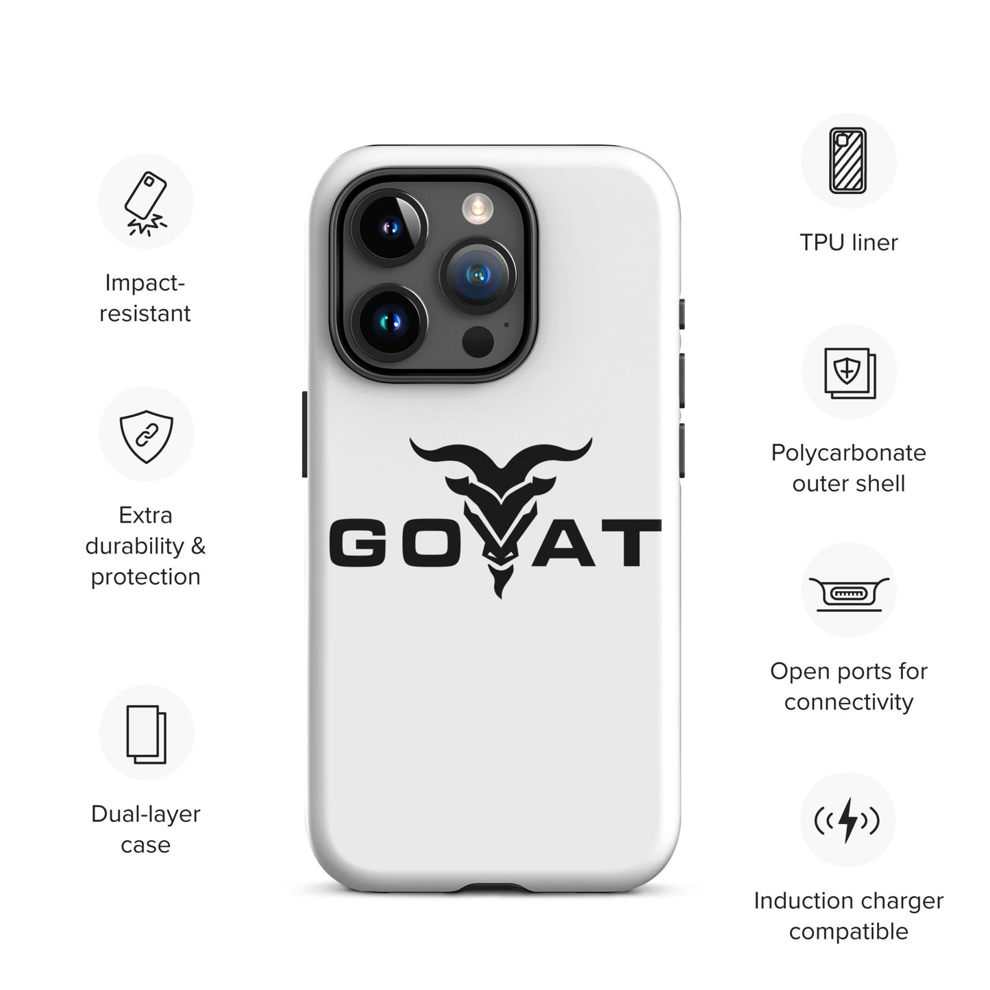 GOAT GYM Tough Case for iPhone®