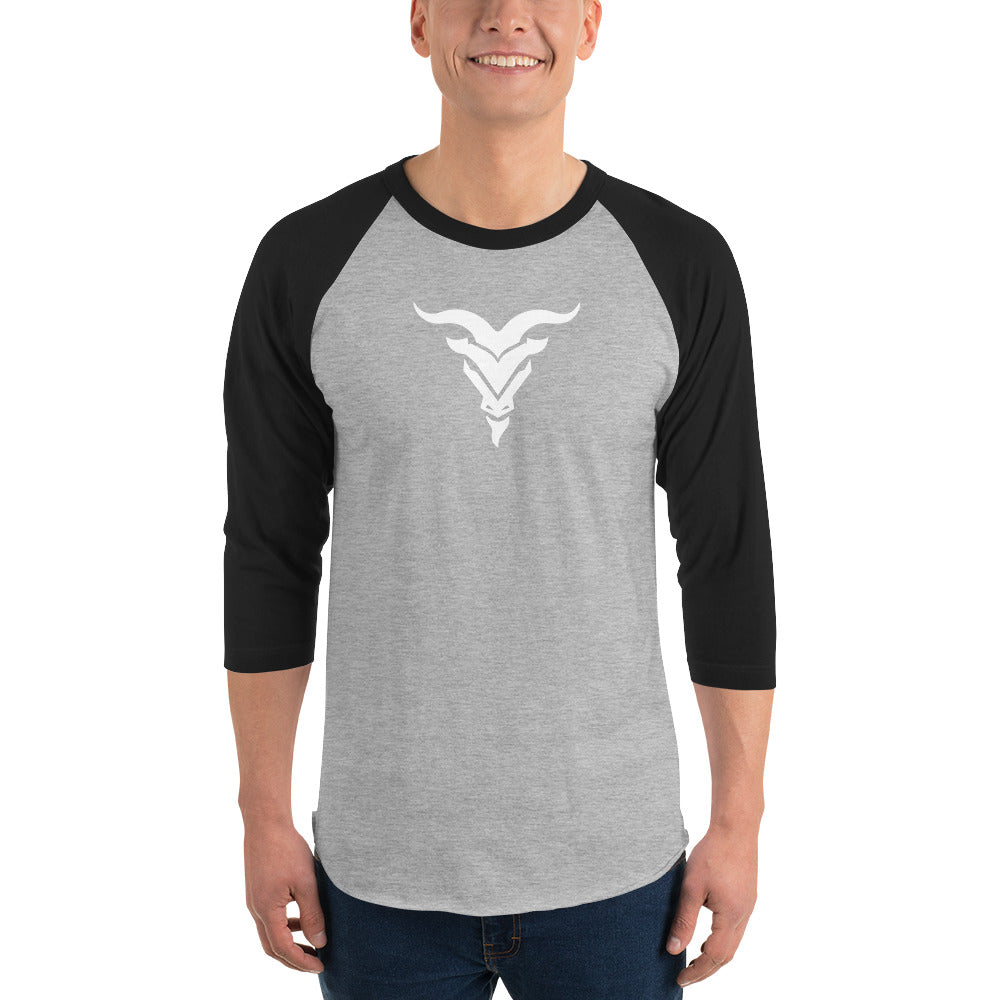 GOAT GYM 3/4 sleeve raglan shirt