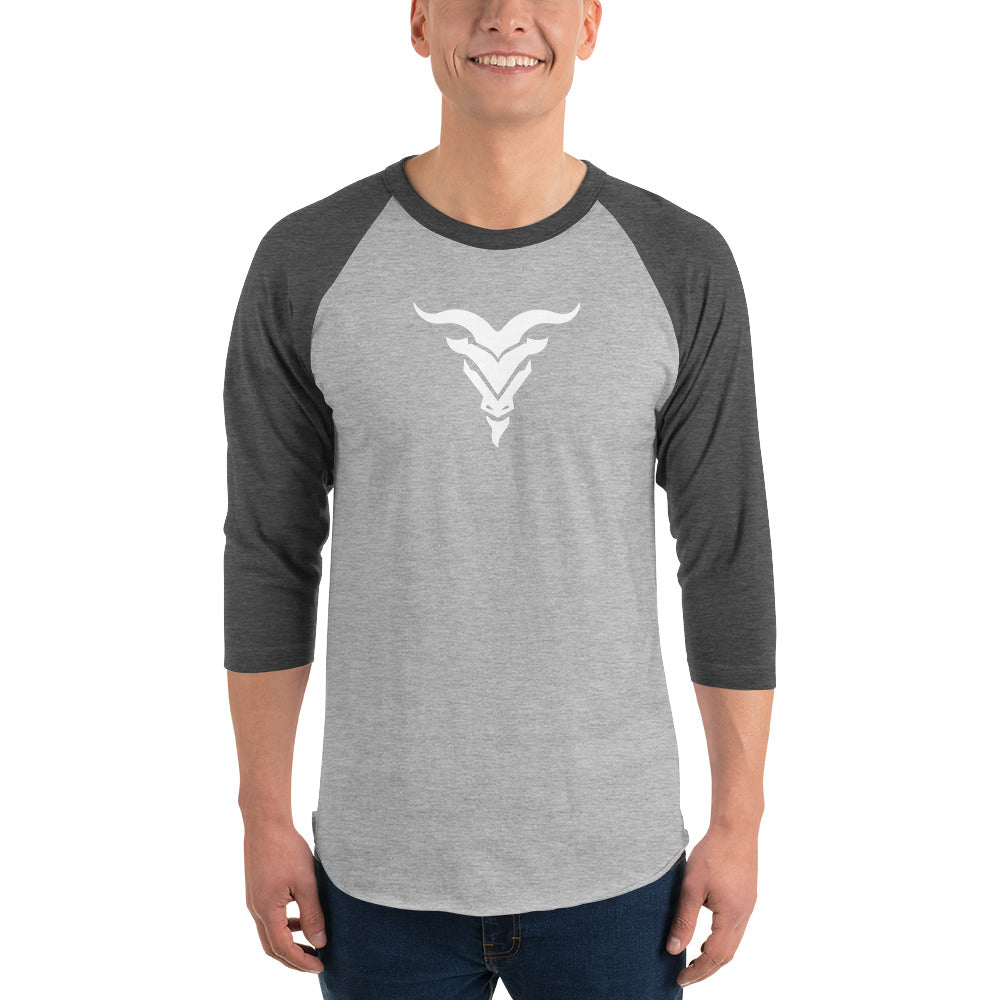 GOAT GYM 3/4 sleeve raglan shirt