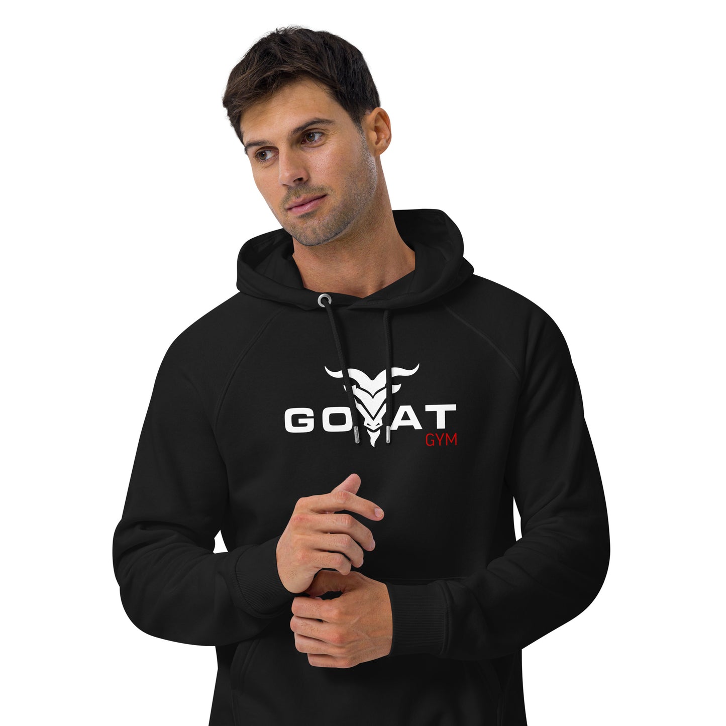 GOAT GYM eco raglan hoodie