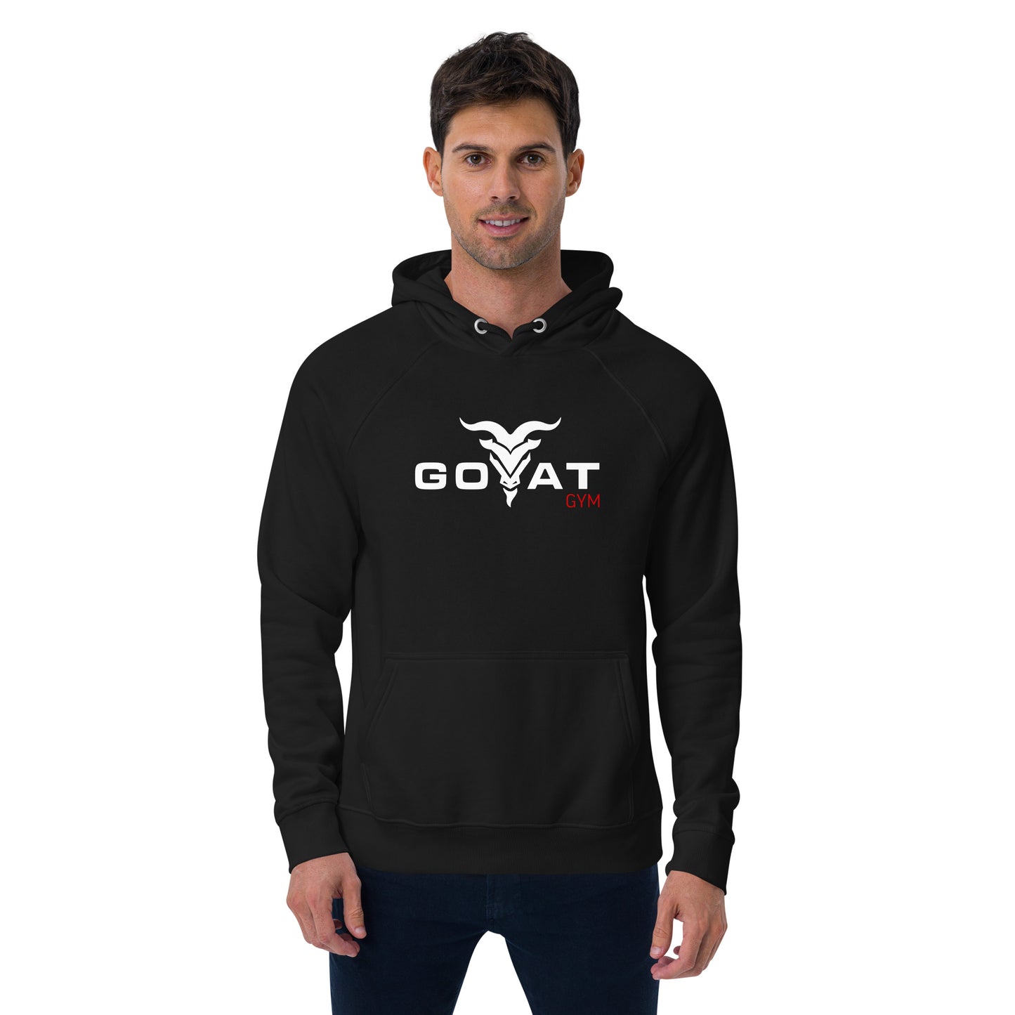 GOAT GYM eco raglan hoodie