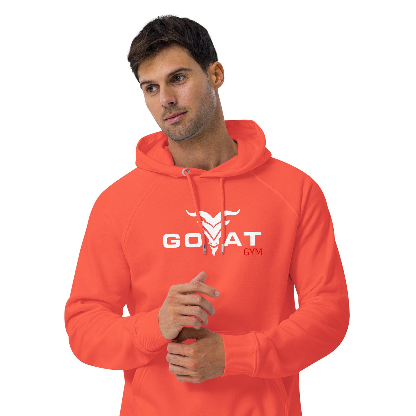 GOAT GYM eco raglan hoodie