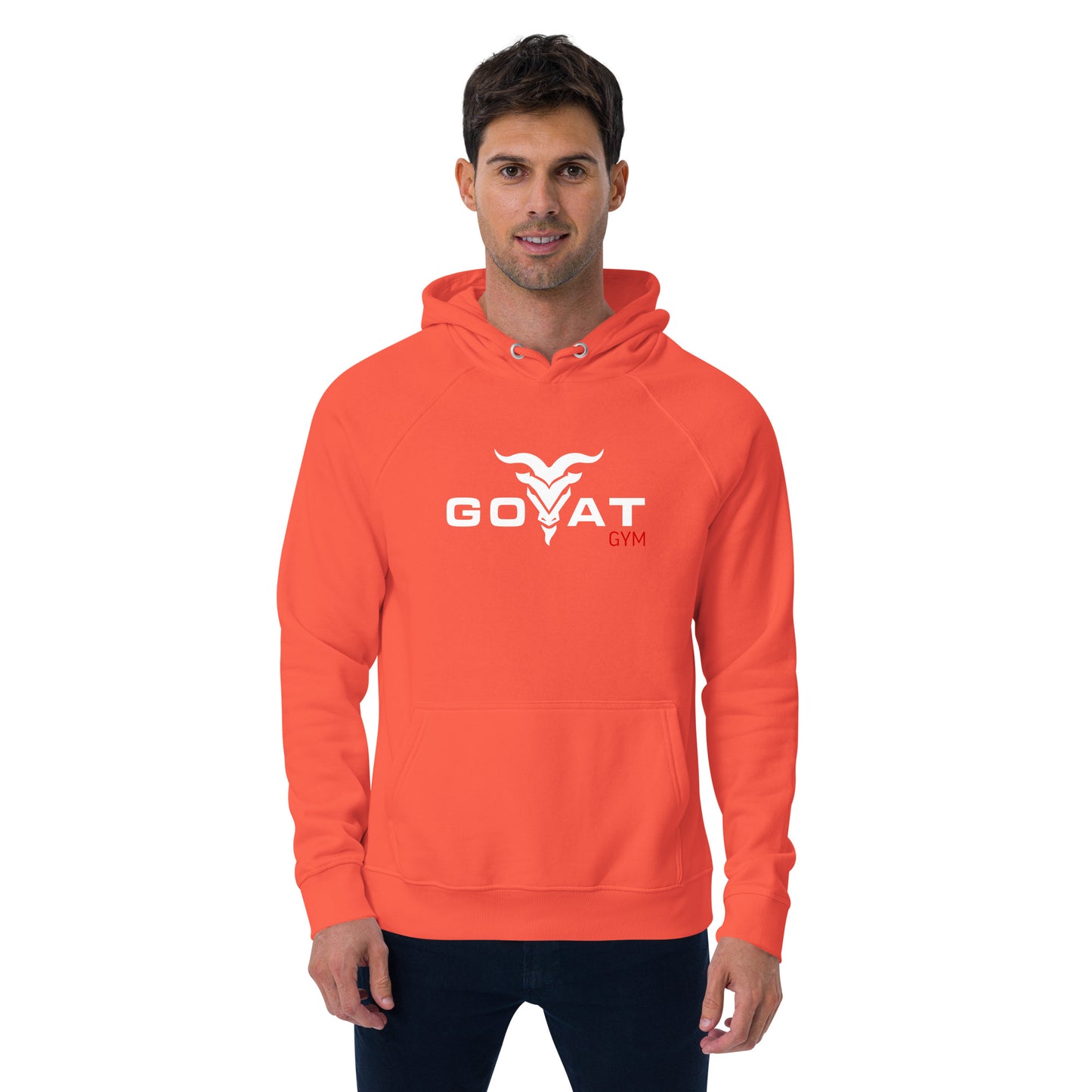 GOAT GYM eco raglan hoodie