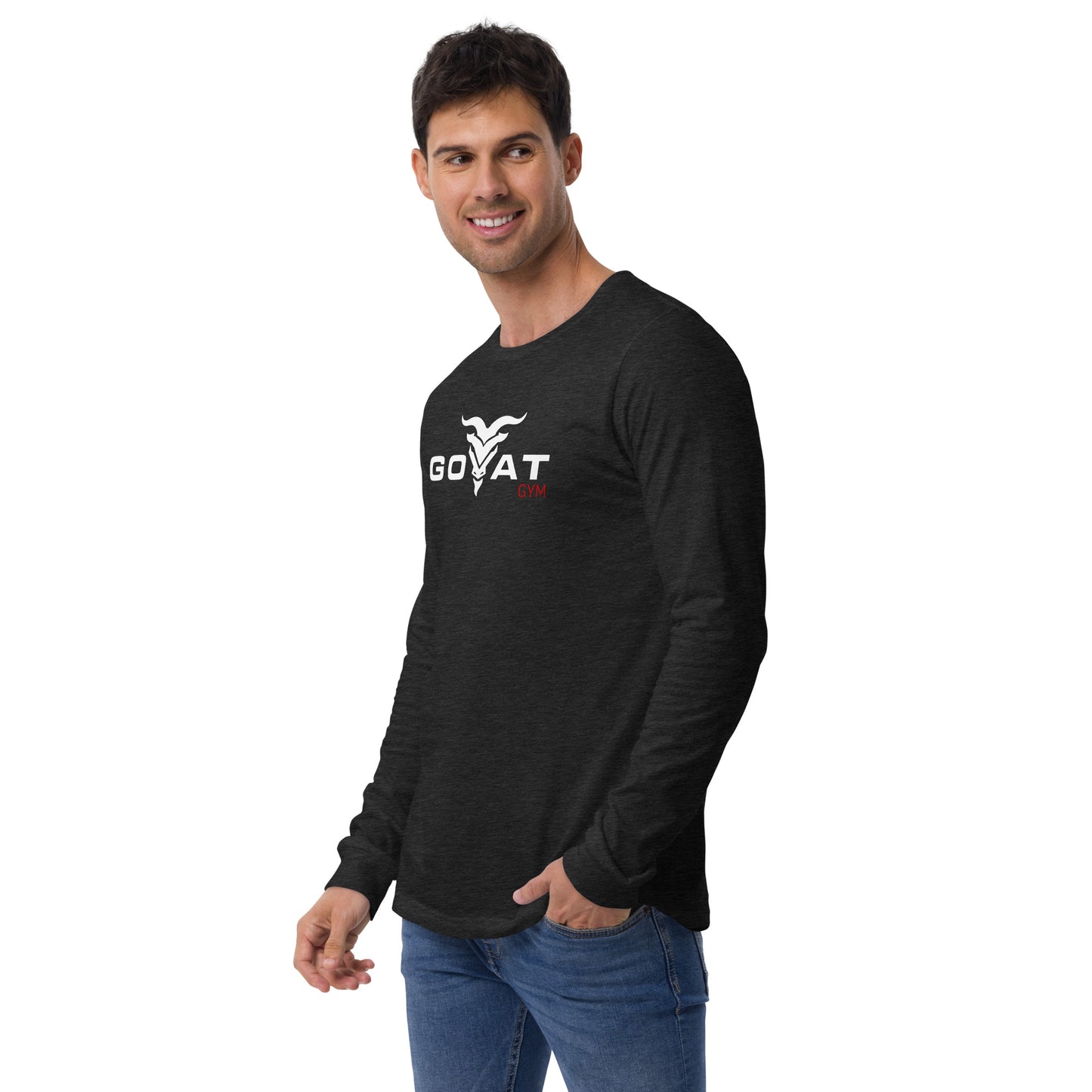 GOAT GYM Unisex Long Sleeve Tee