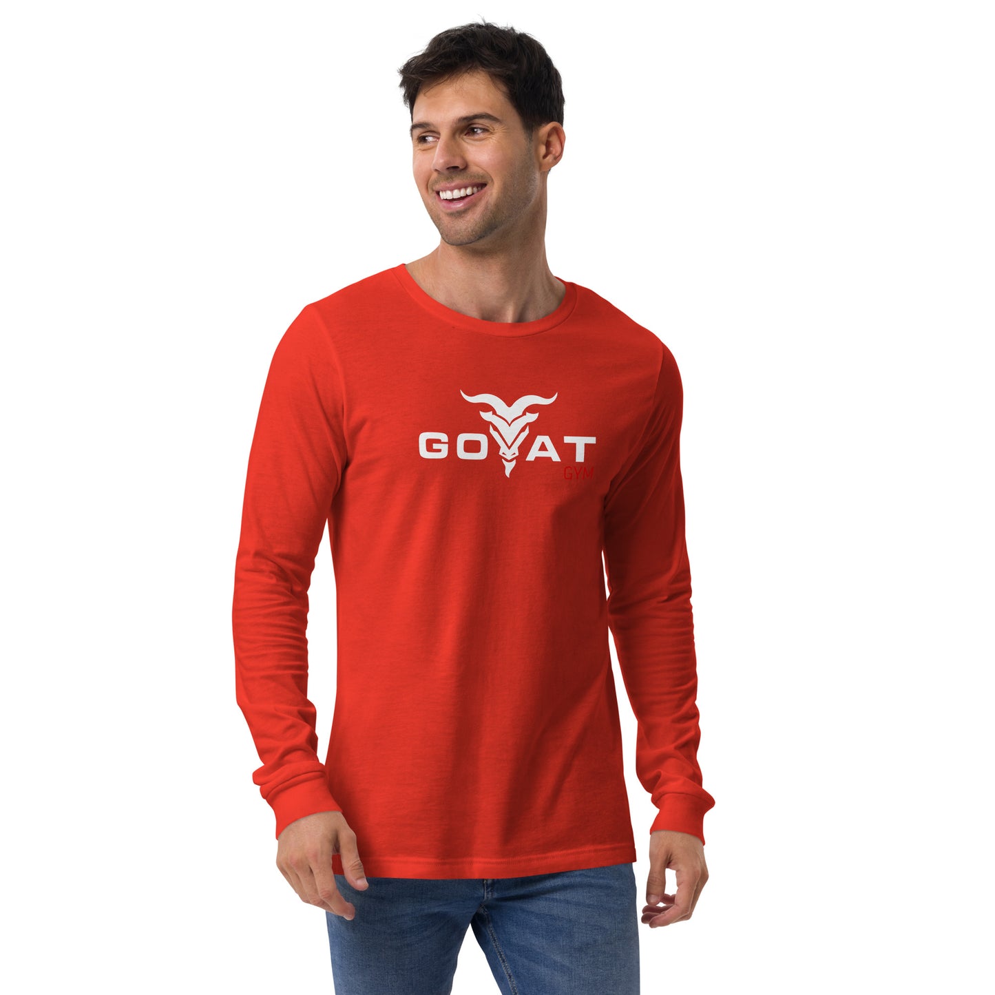 GOAT GYM Unisex Long Sleeve Tee