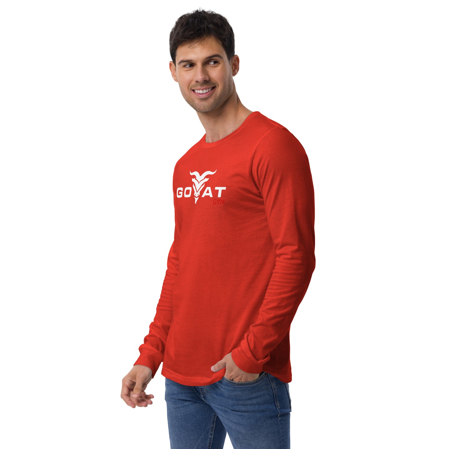 GOAT GYM Unisex Long Sleeve Tee